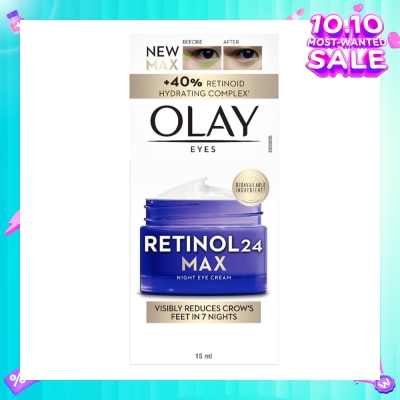 OLAY Eyes Retinol24 Max Anti Aging Night Eye Cream 15ml