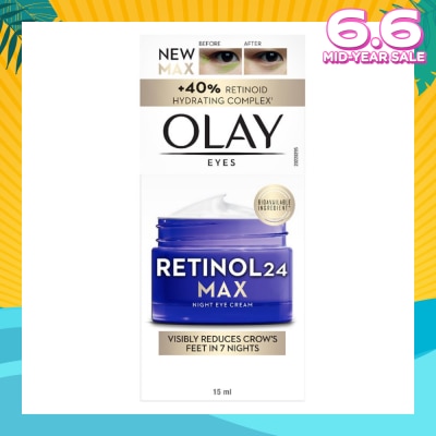 OLAY Eyes Retinol24 Max Anti Aging Night Eye Cream 15ml