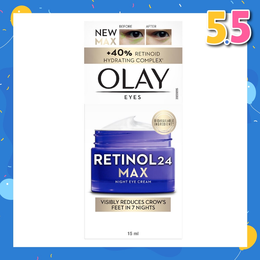 Eyes Retinol24 Max Anti Aging Night Eye Cream 15ml