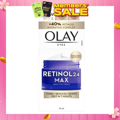 OLAY Eyes Retinol24 Max Anti Aging Night Eye Cream 15ml