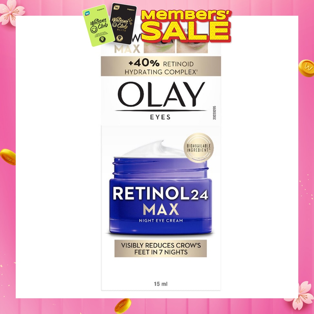 Eyes Retinol24 Max Anti Aging Night Eye Cream 15ml