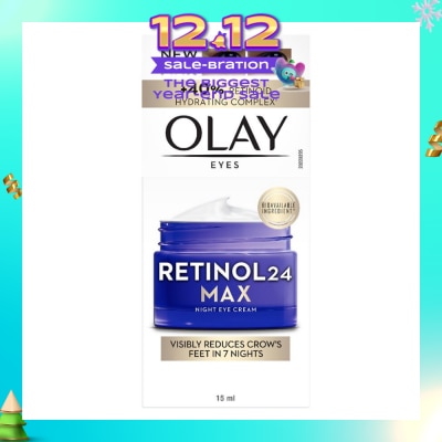 OLAY Eyes Retinol24 Max Anti Aging Night Eye Cream 15ml