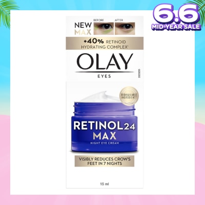 OLAY Eyes Retinol24 Max Anti Aging Night Eye Cream 15ml