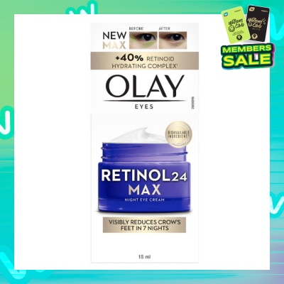 OLAY Eyes Retinol24 Max Anti Aging Night Eye Cream 15ml