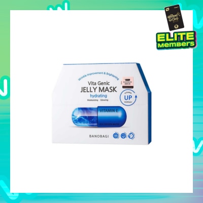 BANOBAGI Vita Genic Jelly Texture Mask (Liposome Stabilized Vitamin Oxygen Rich Mineral Water Hydrating) 10s