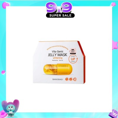 BANOBAGI - Vita Genic Jelly Texture Mask (Liposome Stabilized Vitamin Jeju Hanrabong Extract Whitening) 10s image