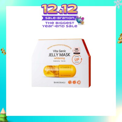 BANOBAGI Vita Genic Jelly Texture Mask (Liposome Stabilized Vitamin Jeju Hanrabong Extract Whitening) 10s