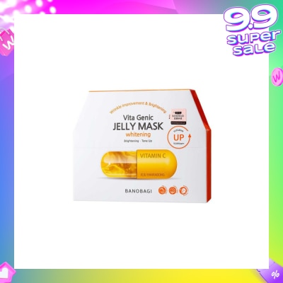 BANOBAGI Vita Genic Jelly Texture Mask (Liposome Stabilized Vitamin Jeju Hanrabong Extract Whitening) 10s