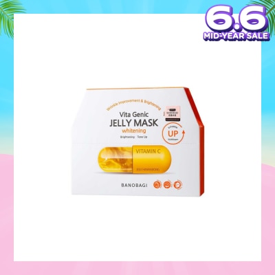 BANOBAGI Vita Genic Jelly Texture Mask (Liposome Stabilized Vitamin Jeju Hanrabong Extract Whitening) 10s