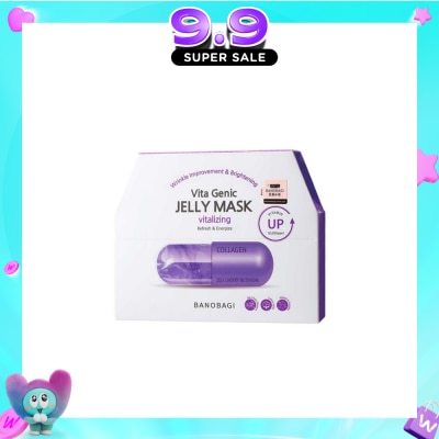 BANOBAGI - Vita Genic Jelly Texture Mask (Liposome Stabilized Vitamin Jeju Cherry Blossom Extract Vitalizing) 10s&nbsp; (Expiry: Mar`2027) image