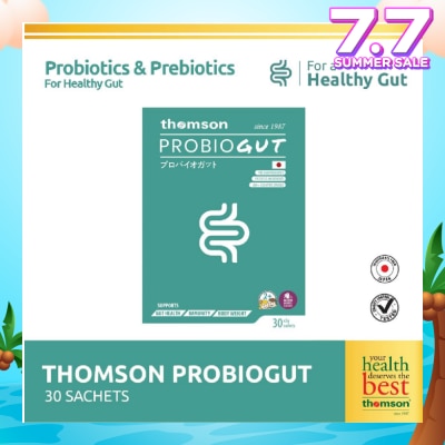 THOMSON ProbioGut Sachet (Promotes Healthy Gut & Body Mass) 30s