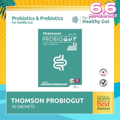 THOMSON ProbioGut Sachet (Promotes Healthy Gut & Body Mass) 30s