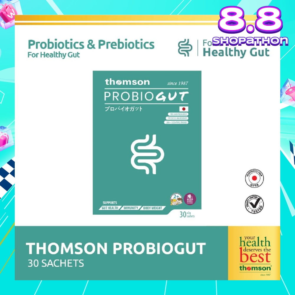 ProbioGut Sachet (Promotes Healthy Gut & Body Mass) 30s