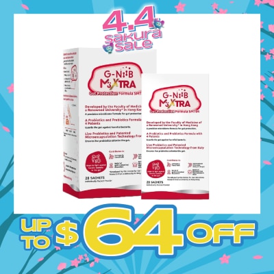 G NIIB - M3Xtra Sachets (Gut Protection Formula) 28s