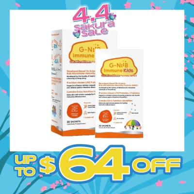 G NIIB - Immune Kids Sachets (Gut Microbiome Formula) 28s