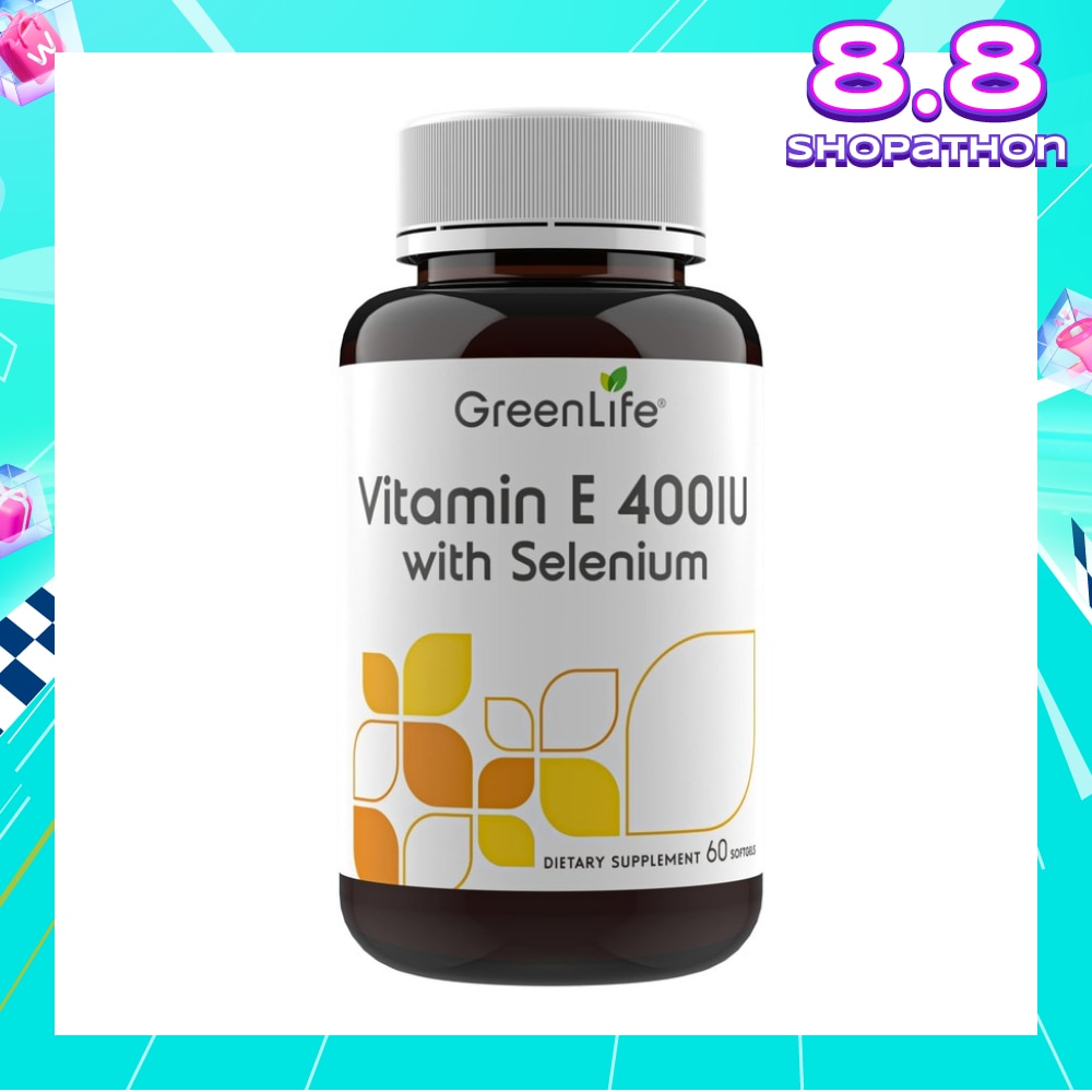 Vitamin E 400IU With Selenium Dietary Supplement Softgel 60s