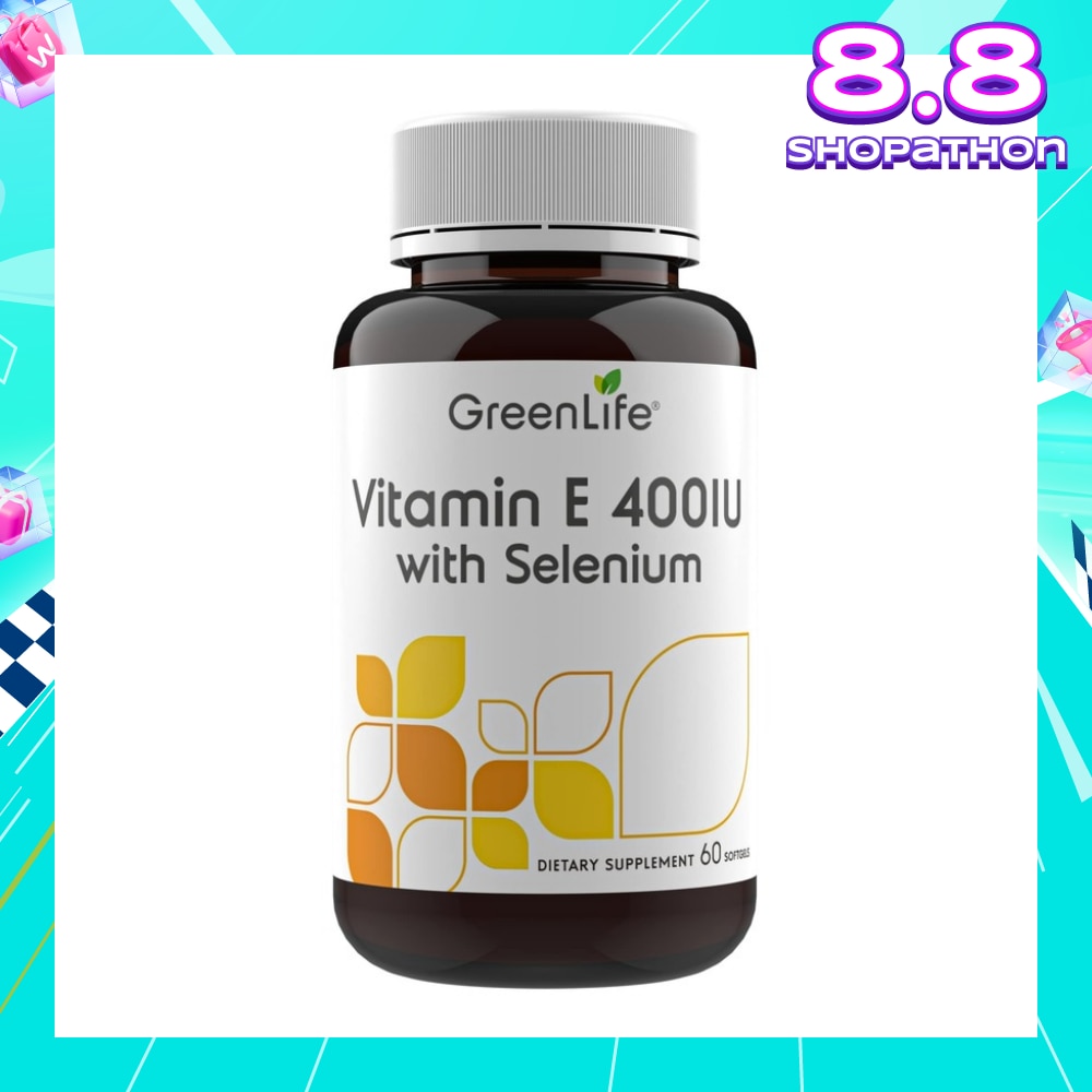 Vitamin E 400IU With Selenium Dietary Supplement Softgel 60s
