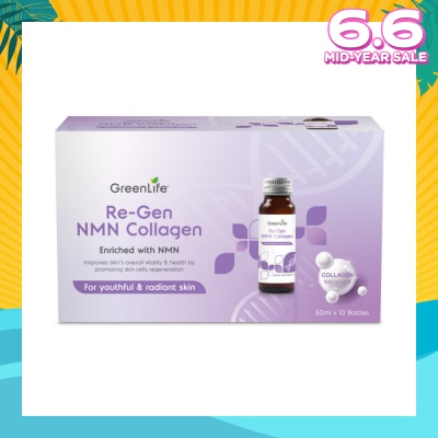 GREENLIFE Re-Gen NMN Collagen Bottle 50ml x 10s