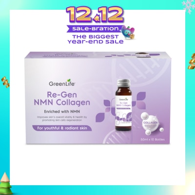 GREENLIFE Re-Gen NMN Collagen Bottle 50ml x 10s