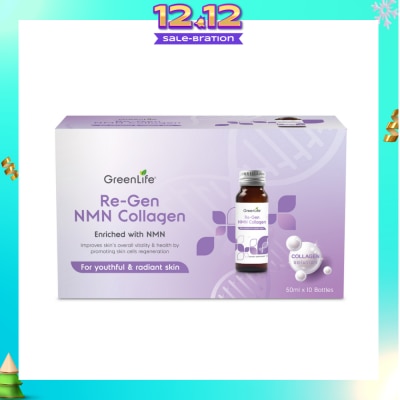 GREENLIFE Re-Gen NMN Collagen Bottle 50ml x 10s