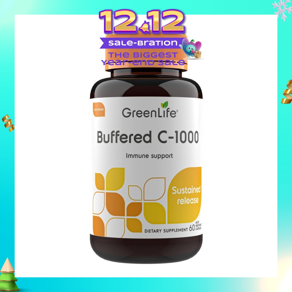 Buffered C-1000 Dietary Supplement Acid Ressistant Capsule 60s