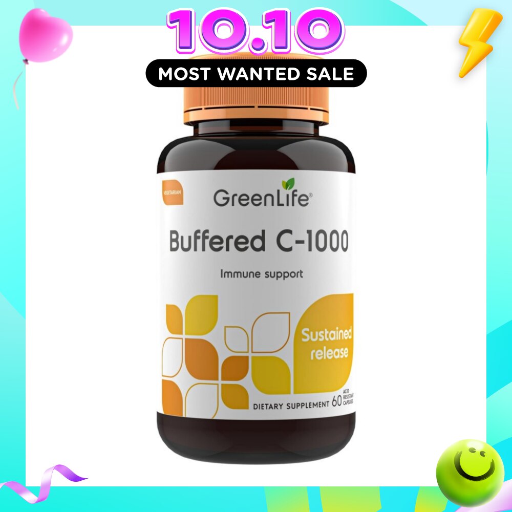 Buffered C 1000 Dietary Supplement Acid Ressistant Capsule 60s image