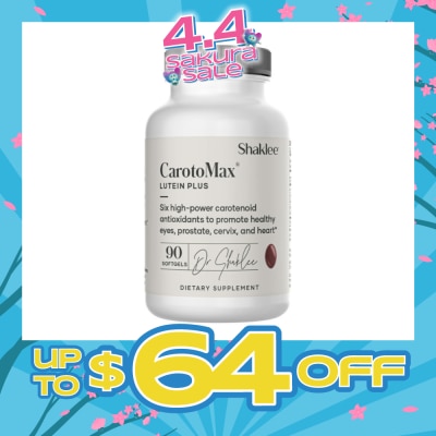 SHAKLEE - CarotoMax Lutein Plus Dietary Supplement Softgel 90s