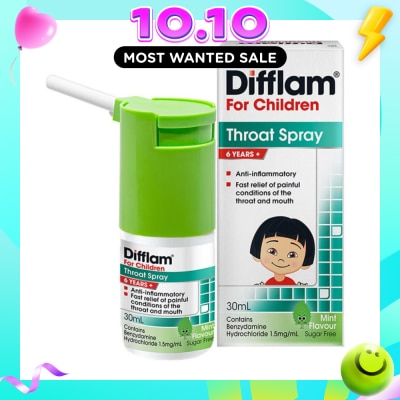 DIFFLAM Throat Spray for Children 30ml image