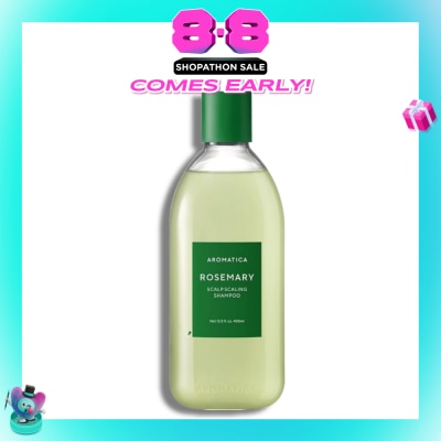 AROMATICA - Rosemary Scalp Scaling Shampoo Vegan 400ml
