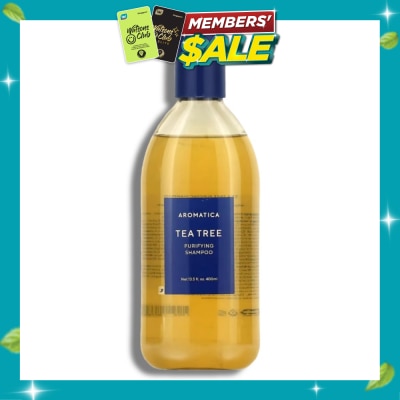 AROMATICA Tea Tree Purifying Shampoo (Help Control Sebum & Oil Production) 400ml image