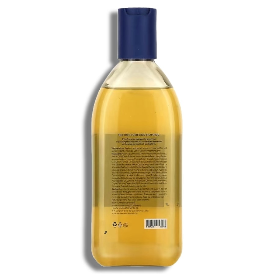 Tea Tree Purifying Shampoo (Help Control Sebum & Oil Production) 400ml