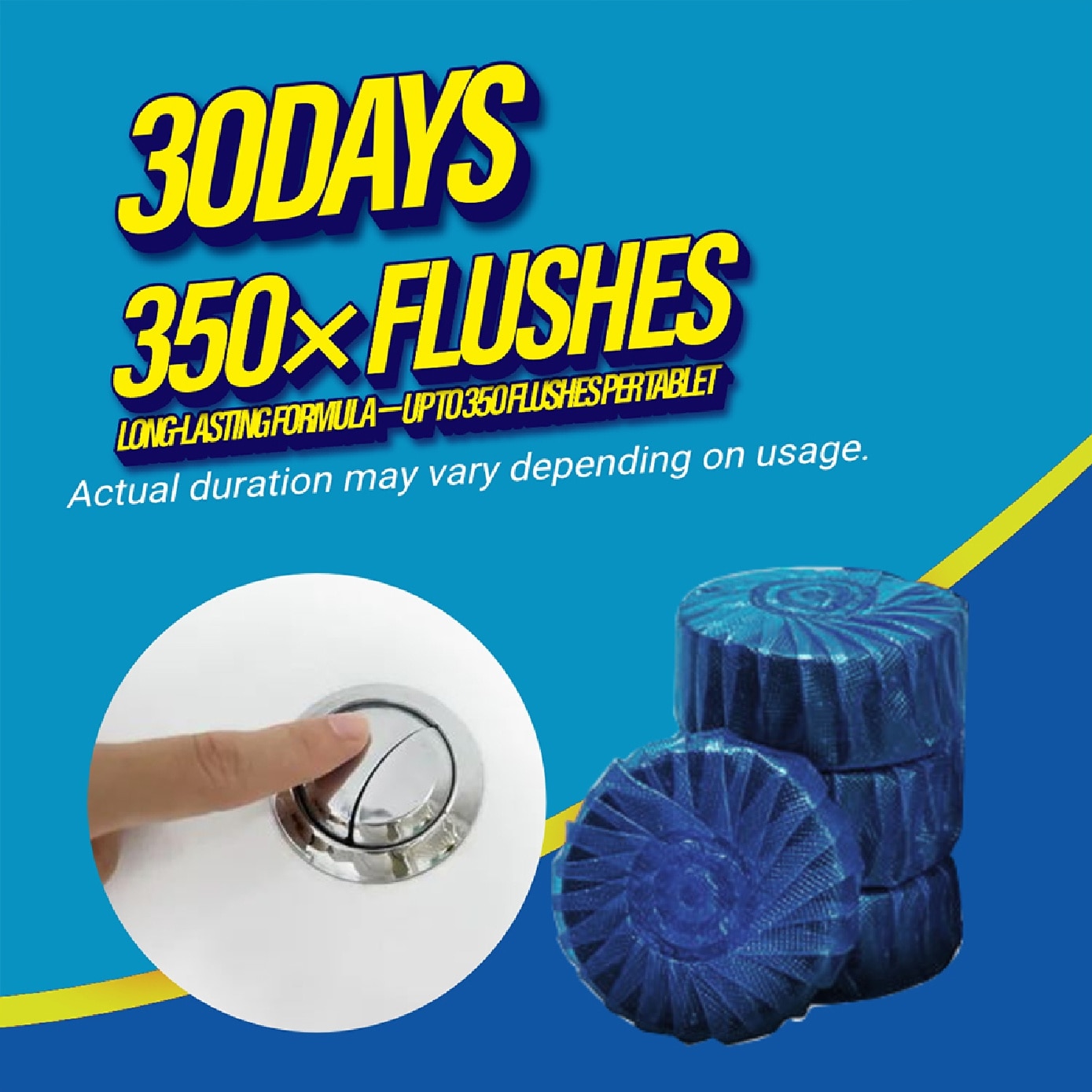 Lavender Automatic Toilet Bowl Cleaner 5s x 2