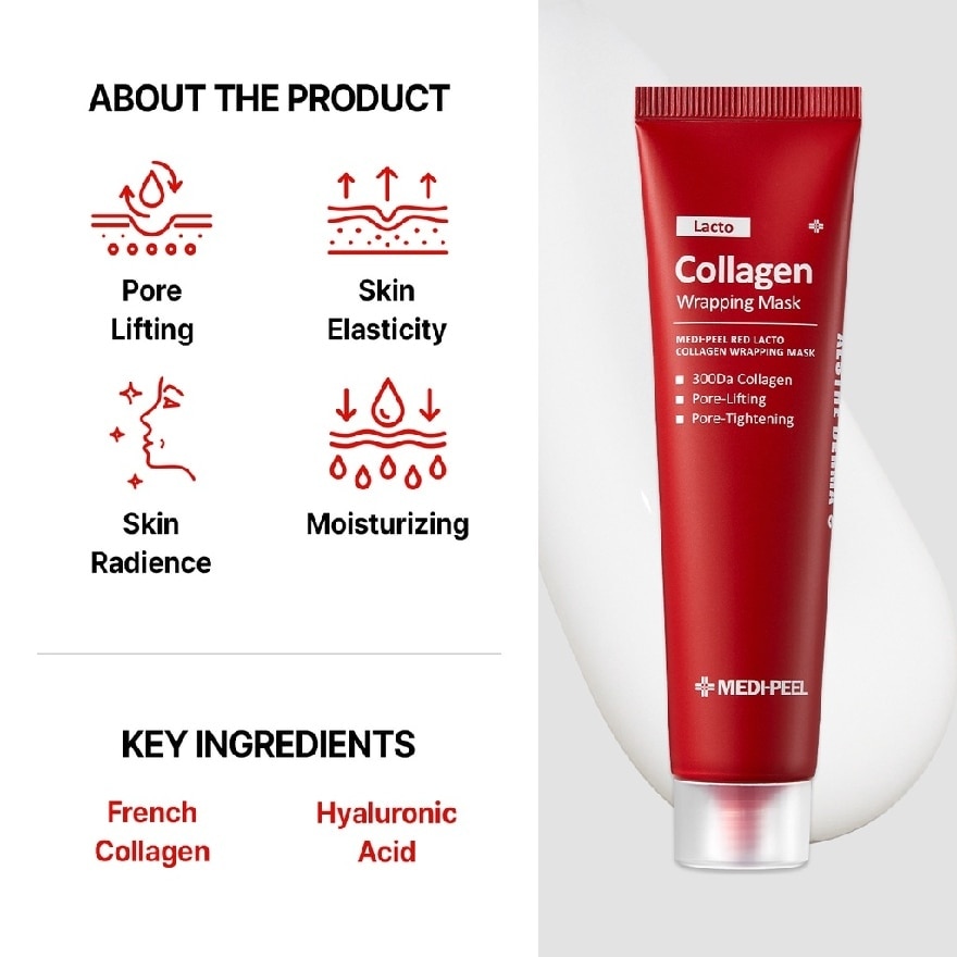 Red Lacto Collagen Wrapping Mask 70ml