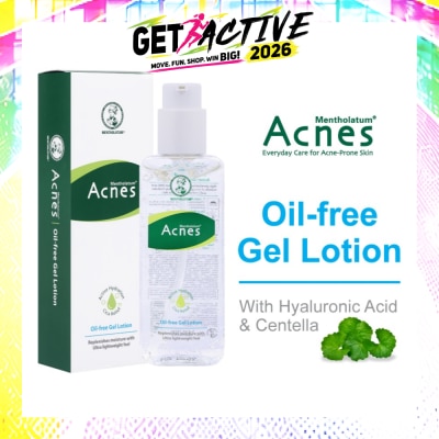 ACNES - Oil-Free Gel Lotion (To Prevents Acne & Soothes Skin & Deep Hydration) 145ml image