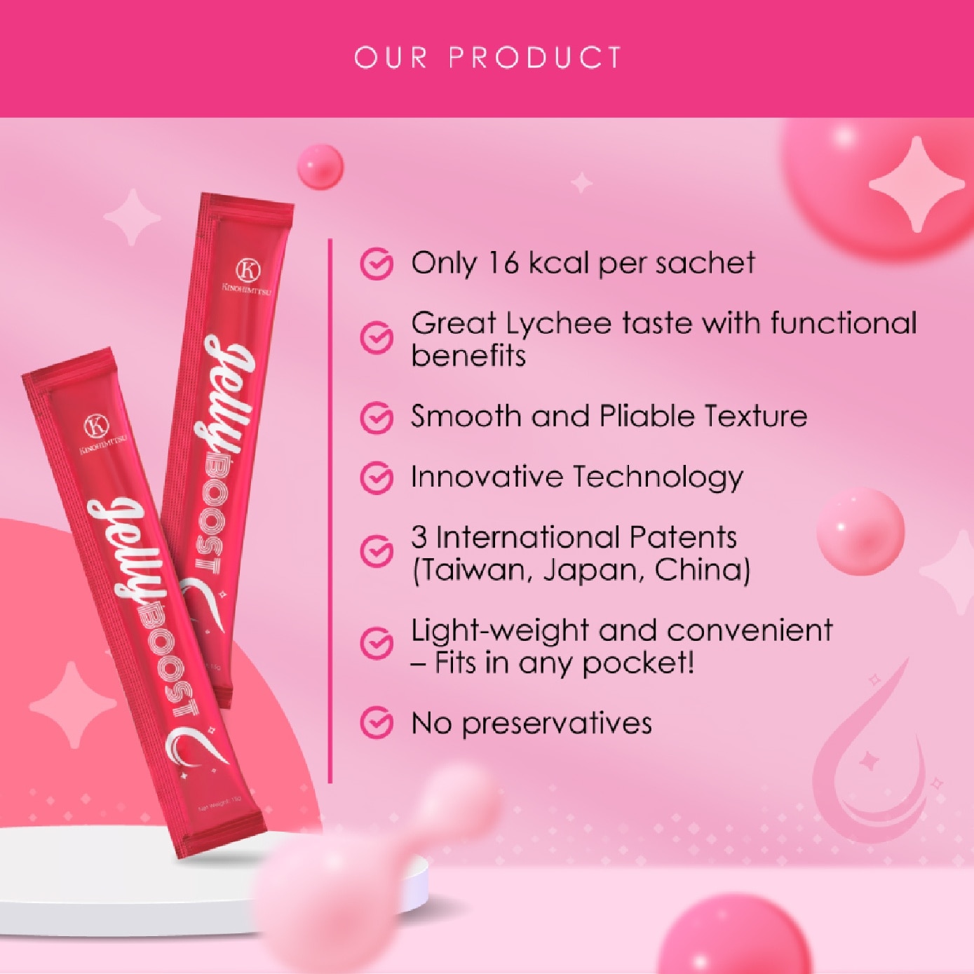 JellyBoost Collagen Sachet 15g x 15s image