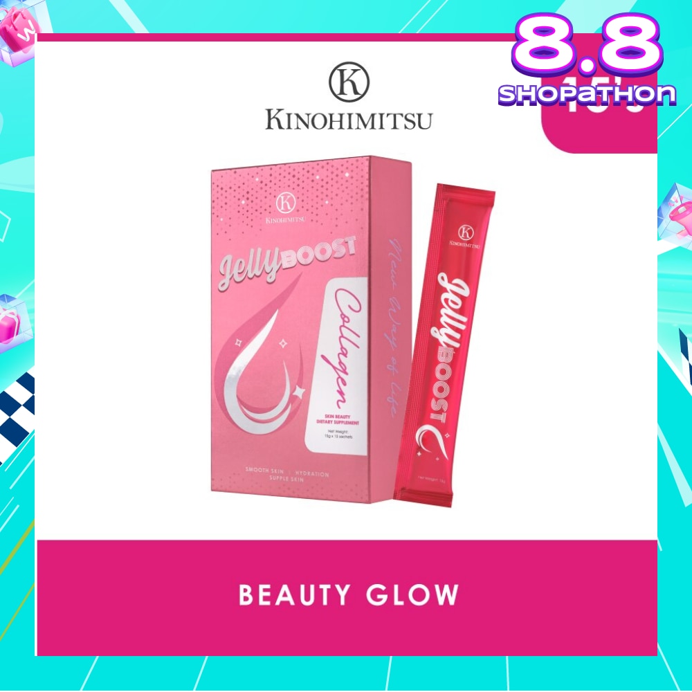 Kinohimitsu JellyBoost Collagen  (Smooth and supple skin, Hydrated skin, Firm and bouncy skin,Improve skin barrier)