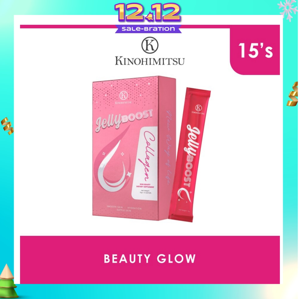 Kinohimitsu JellyBoost Collagen (Smooth and supple skin, Hydrated skin, Firm and bouncy skin,Improve skin barrier)