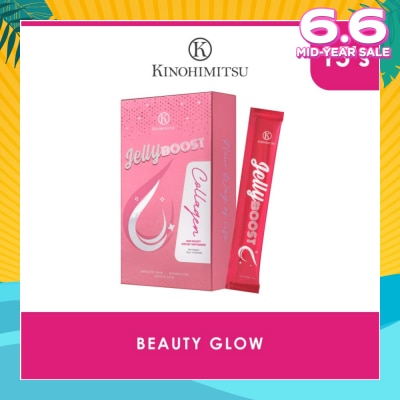 KINOHIMITSU Kinohimitsu JellyBoost Collagen  (Smooth and supple skin, Hydrated skin, Firm and bouncy skin,Improve skin barrier)