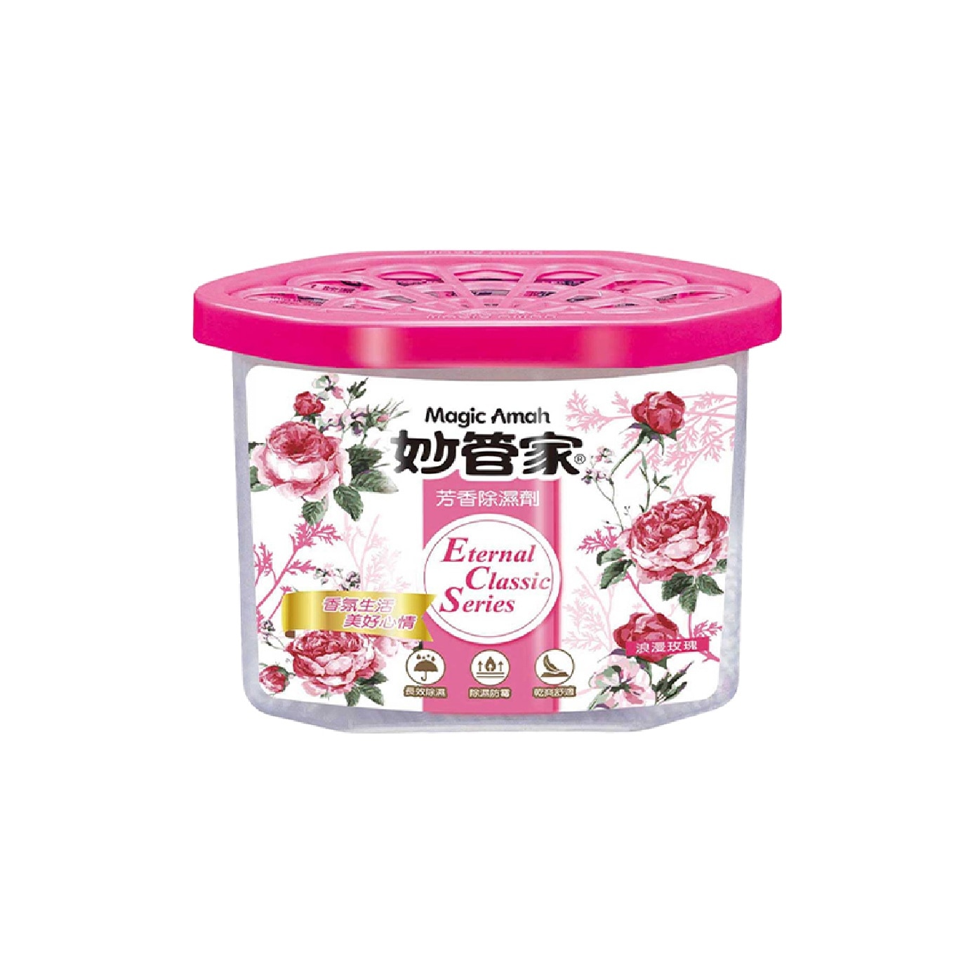 Rose Scented Moisture Absorber 235g x 4s