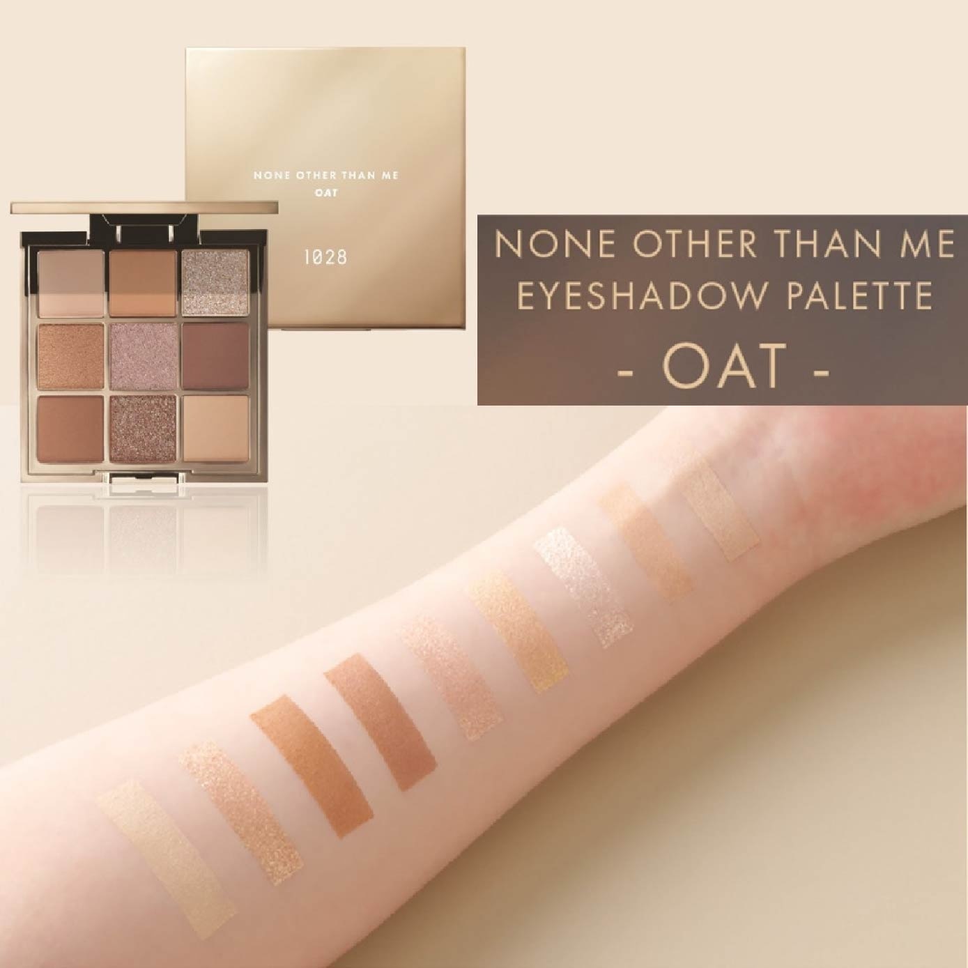 None Other Than Me Eyeshadow Palette Oat 19g