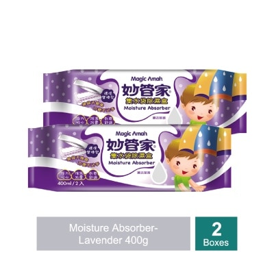 MAGIC AMAH - Lavender Scented Moisture Absorber 400g x 2s