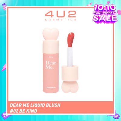 4U2 Dear Me Liquid Blush 02 Be Kind 3.7g