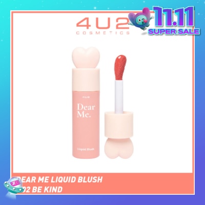 4U2 Dear Me Liquid Blush 02 Be Kind 3.7g