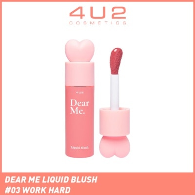 4U2 Dear Me Liquid Blush 03 Work Hard 3.7g