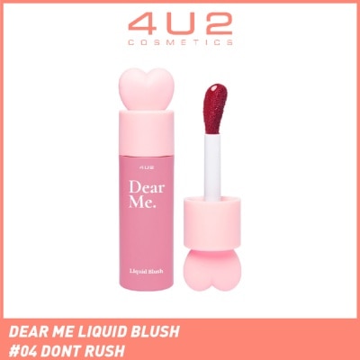 4U2 Dear Me Liquid Blush 04 Dont Rush 3.7g