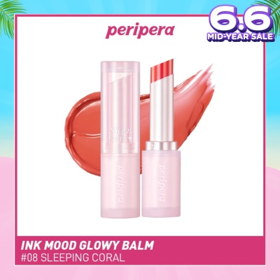 PERIPERA Ink Mood Glowy Balm 08 Sleeping Coral 1s