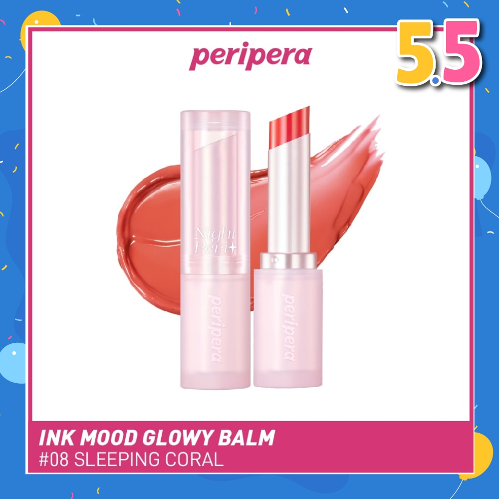 Ink Mood Glowy Balm 08 Sleeping Coral 1s
