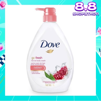 DOVE Dove Go Fresh Pomegranate & Lemon Verbena Scent Revive Bodywash 1L
