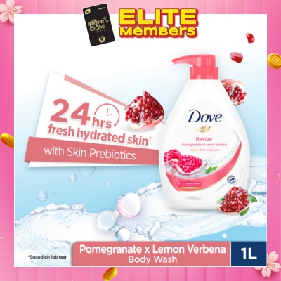 DOVE Dove Go Fresh Pomegranate & Lemon Verbena Scent Revive Bodywash 1L