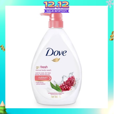 DOVE Dove Go Fresh Pomegranate & Lemon Verbena Scent Revive Bodywash 1L
